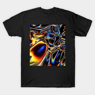 Iridescent - holographic Colorful Rainbow T-Shirt